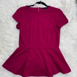 Forever 21 peplum top